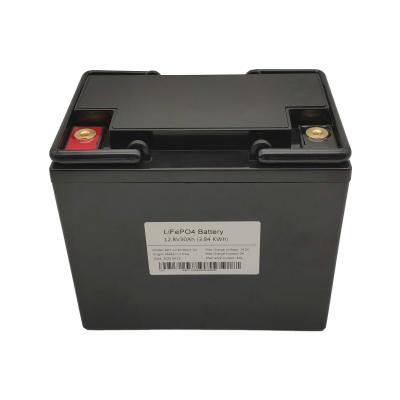 China Lithium Iron Phosphate Solar LiFePO4 RV Battery Pack Rechargeable 12V 30Ah for sale