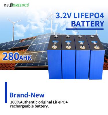 China US Stock Free Shipping 3.2v Lifepo4 Lithium Cell 280ah 300ah 304ah 48V For Solar Energy for sale
