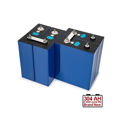 China USA Stock EVE 3.2V 304Ah Prismatic LiFePO4 Battery For Camping for sale