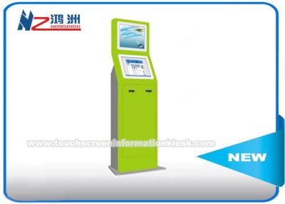 China ODM / OEM 17 '' Indoor Dual Screen Bill Payment Kiosk , Account Servicing Kiosk for sale