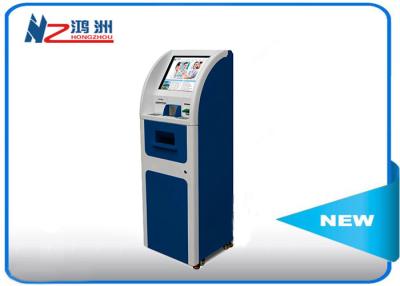 China LCD AD Display 	Ticket Vending Kiosk With Operated Management Internet for sale