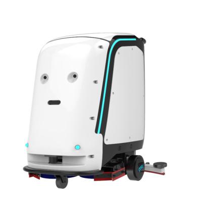 China 2 In 1 Mop And Vacuum Commercial Robot Floor Cleaner Wet And Dry for sale
