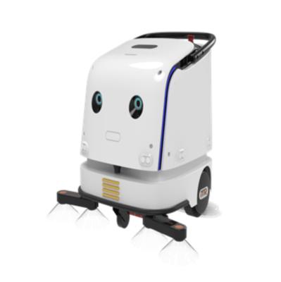 China 15KPA Commercial Robot Floor Cleaner Autonomous Vacuum Sweeper for sale