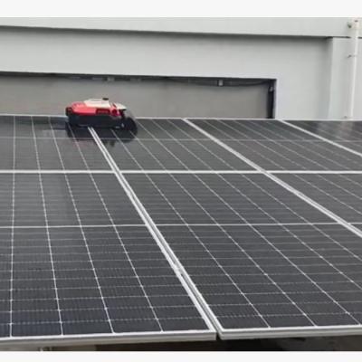 China 300m2 / H  Solar Panel Cleaning Robot 28 Kgs Vacuuming LDS Navigation System for sale