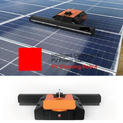 China accuracy Solar Panel Cleaning Robot For Large Areas Clean 300m2/ H Te koop