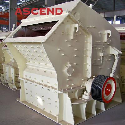 China Instalación de producción de cobre de la piedra de la arena del precio de la máquina de la trituradora de impacto del hierro del oro PF0607 en venta