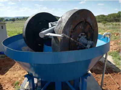 China Piedra que muele el oro Pan Mill mojado del arrabio en venta