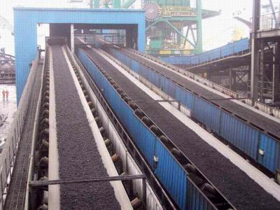 China O carvão da pedreira agrega a máquina do transporte de correia de borracha à venda