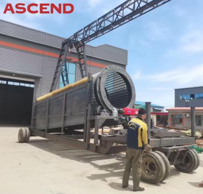 中国 10 20 30は50のT/Hの振動スクリーニング機械石切り場の砂回転式トロンメル スクリーンに砂利を敷く 販売のため