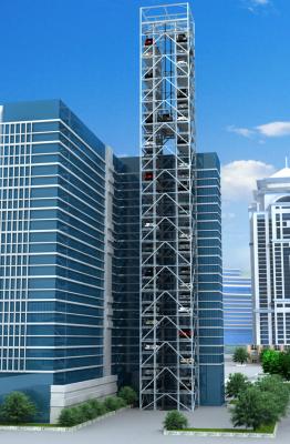 China 8-25 Floors Parking Lot Project Multi-levels Car Parking System High Tower Parking for sale