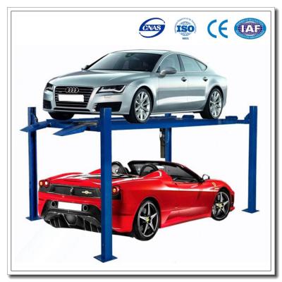 China Four Post Car Lift Automatic Car Parking System for sale