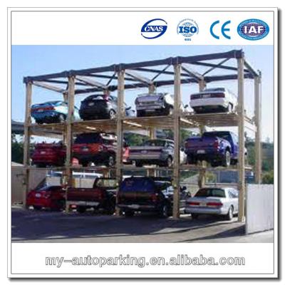 China 3 Levels Stacker Car Parking System Parking Lot Equipment Tower Parking System for sale