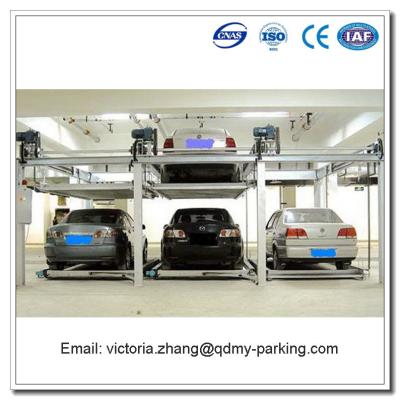 China 2 level Vertical horizontal Underground Car Lift Parking System for sale