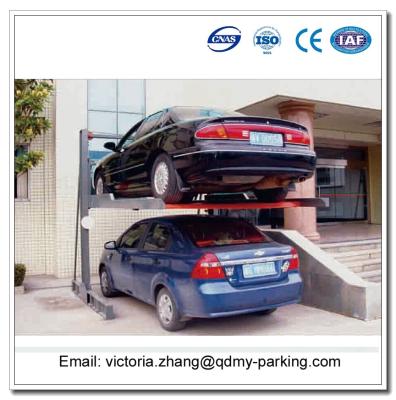 China Jig 2 Post Parking Lift Double Car Parking System Car Parking Flooring for sale