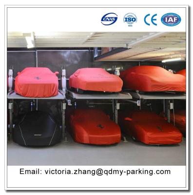 China Cheap and High Quality CE Two Post Parking Lift / Double Car Parking System/ 2 Level Parking Lift Manufacturers for sale