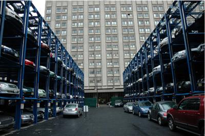 China 11. 4 Floors Valet Parking Lift QDMY-4-3P for sale