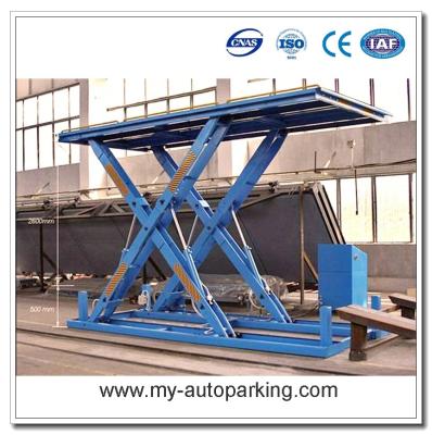 China Residential Pit Garage Parking Car Lift/Scissor Car Lift for Basement/Underground Car Lift/Parking Equipment Suppliers for sale