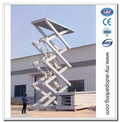 China Residential Scissor Car Elevators/Car Lift for Buildings Outdoor/Parking Lifts Manufacturers/Home Use Car Lift for sale