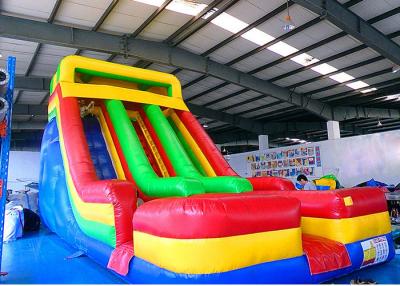 China 0.55mm PVC Tarpauline Large Inflatable Slide For Backyard Kids' Party for sale