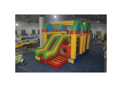 China Kids Large Inflatable Slide , Commercial Grade Basic Blow Up Inflatable Bouncer Slide for sale