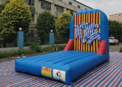 China Commercial Standard Inflatable Sticky Velcro Wall Games For Party for sale