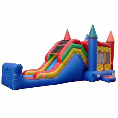 China Lyons Colorful Big Customized Lyons toys inflatable bouncer slide catale for home use for sale