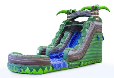 China Factory Cheap Large Bouncy Jumping Castles Slides Bouncer Big Commercial Kids Inflatable Bounce Drawer Slide For Sale en venta