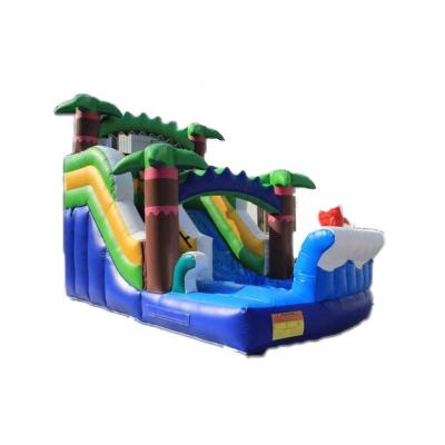 China 2020 new design cheap used inflatable colorful water slide for sale kids and adults à venda