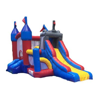 China Grey Inflatable Bouncer Castle Kids Air Games Inflatable Trampoline Party Rental for sale