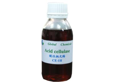 China Fabric Biopolishing Treatment Acid Cellulase enzyme CE - 1H For Denim Fabric for sale