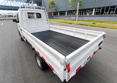 China Small 9.1m3 Electric Flat Bed Truck New Gonow Electric Flatbed Van for sale