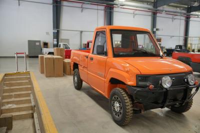 中国 5KW Rated Power Electric Pick Up Trucks Electric Cargo Vehicle 販売のため