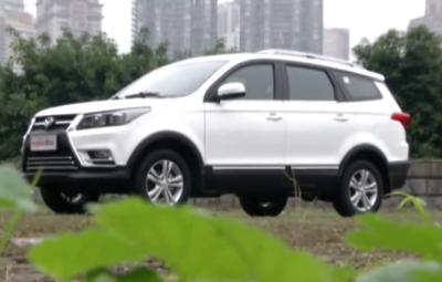 China 5MT inventario SUV con pasajeros más grandes SUV 160KMH del cuerpo 7 en venta