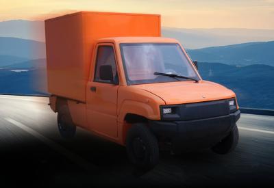 China Cargo Delivery EV Pickup Truck Closed Cargo Box Farm Use Logistics Electric Pick Up for sale