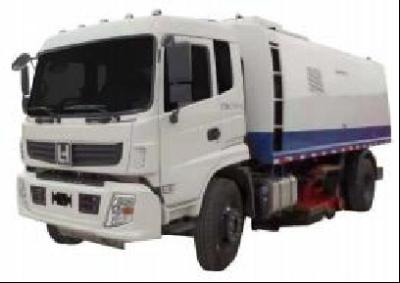 China 8JS85E Transmission Road Cleaning Truck with 5000/5200mm Wheelbase à venda