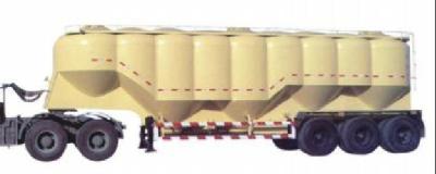 China 9700kg Curb Mass Semi Trailer For Smooth Transport for sale