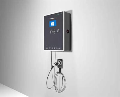 China AC 3.5KW Wall Mounted EV Charging Infrastructure With 220±15% Voltage Range (V) Te koop