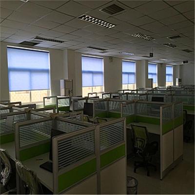 China Manual design Semi - blackout wholesale spring control window blinds for sale