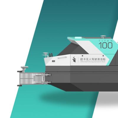 China Autopilot Uncrewed Surface Vessel Boat USV ASV For Lake Water Grass Control for sale