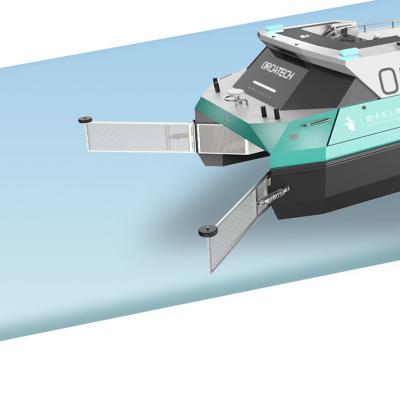 China Dry And Wet Separation Unmanned Survey Boat For Lake Weed Cleaning 430kg IP55 for sale