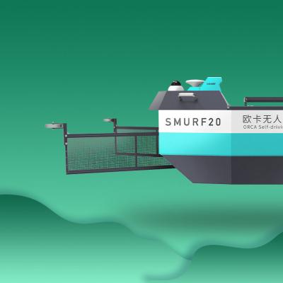 Chine Profondeur d'immersion de nettoyage du bateau 470mm de bateau d'ASV de rivière autonome de Roboat à vendre