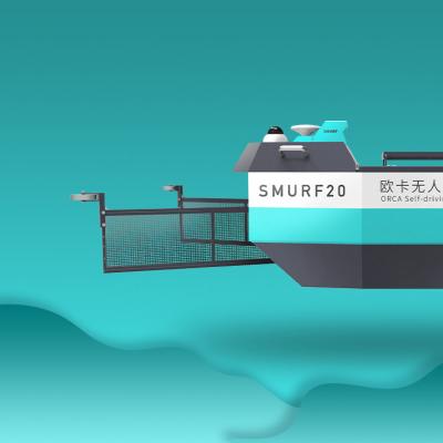 China Máquina segador acuática de la mala hierba del barco sin tripulación de la encuesta sobre la ORCA para el retiro y el control de la mala hierba en venta