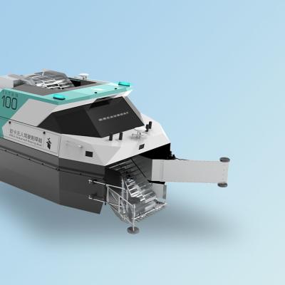 Chine robot de nettoyage extérieur TITAN100 de l'eau de bateau de coupe d'herbe de l'eau de contrôle de long terme de 2km à vendre