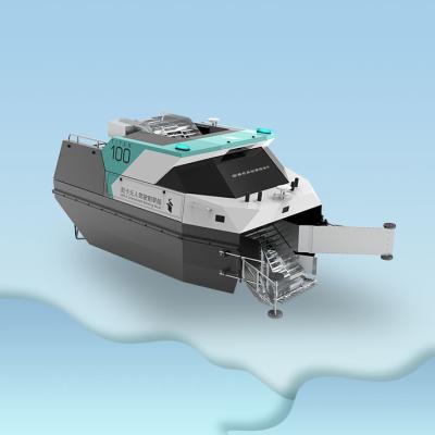 China Bote pequeño teledirigido de ORCAUBOAT para la hierba del agua del mantenimiento de la charca que siega USV en venta