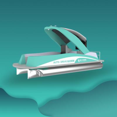 China Autonomous Personal Ski Machine USV 12 Person Water Cruise Boat With 220mm Draft for sale