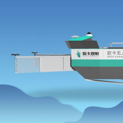 China Colheita Driverless de exame do Waterweed do barco da monitoração da qualidade de água à venda