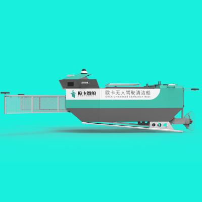 China Splashproof Driverless Hydrographic Survey Vessel Automatic Lifting Garbage Baskets for sale