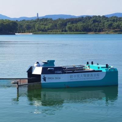 China Controle de máquina esperto de limpeza 1.4m/S do barco do rio Driverless à venda