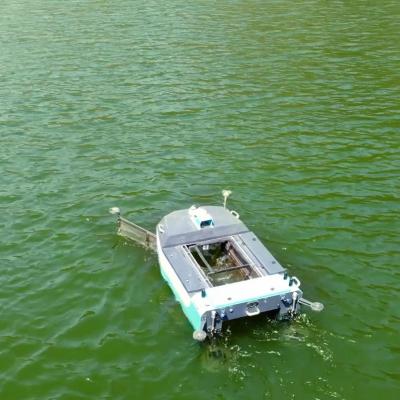 China Barco de limpieza del río gradual del modo 115KG para la limpieza superficial de la basura del agua en venta