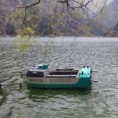 China 1.4m/S Automatic River Cleaning Boat With Flexible Extension Arm for sale